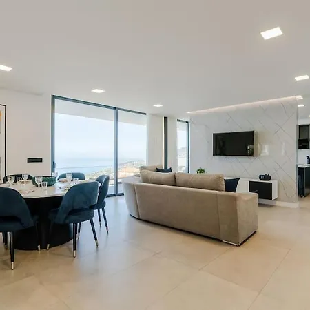 Βίλα Lunarenzo Seaview, Pool, Ac, Parking *